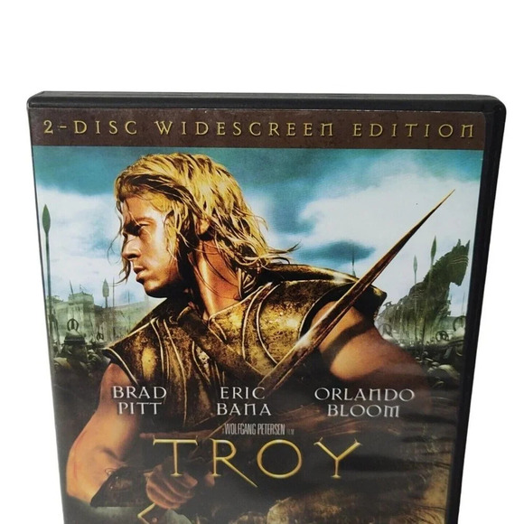 Troy 2-Disc Widescreen DVD Brad Pitt Rated R - Picture 2 of 8
